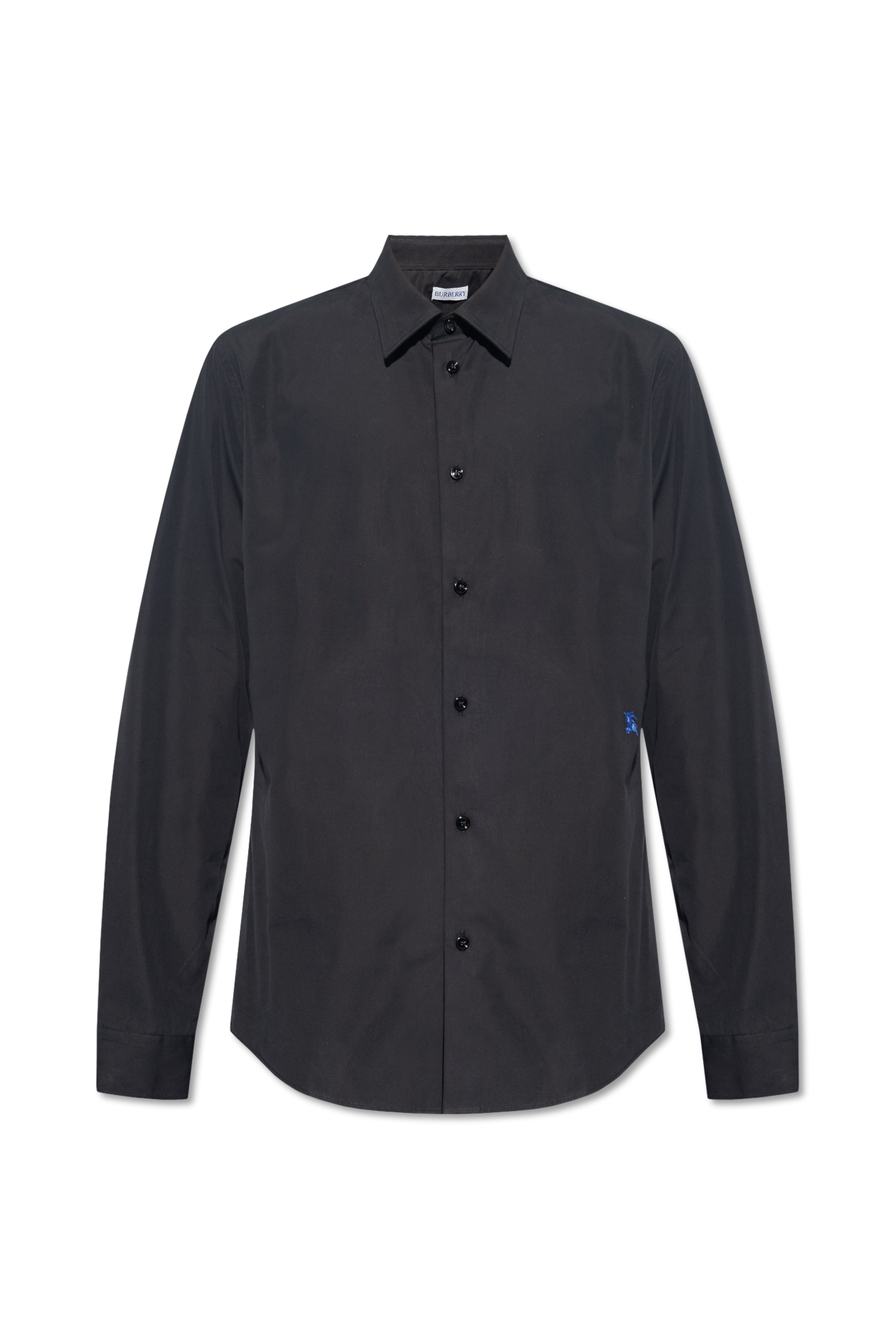 Burberry button up sale black